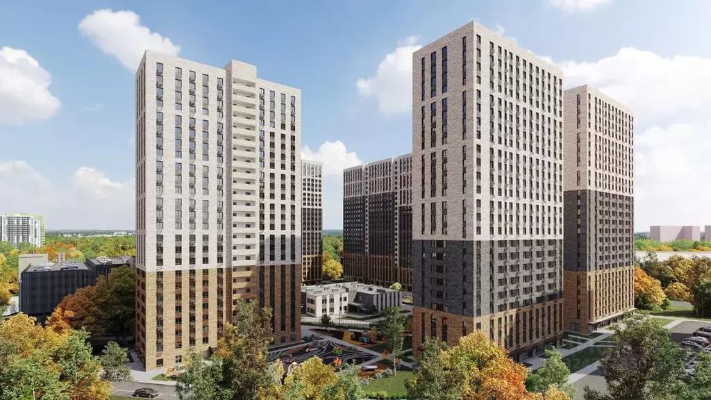 1-к кв. Татарстан, Казань Отражение жилой комплекс (40.92 м) - Фото 2