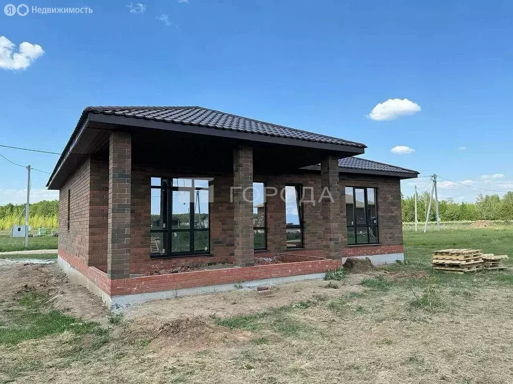 Дом в Томский район, деревня Лязгино (72 м) - Фото 0