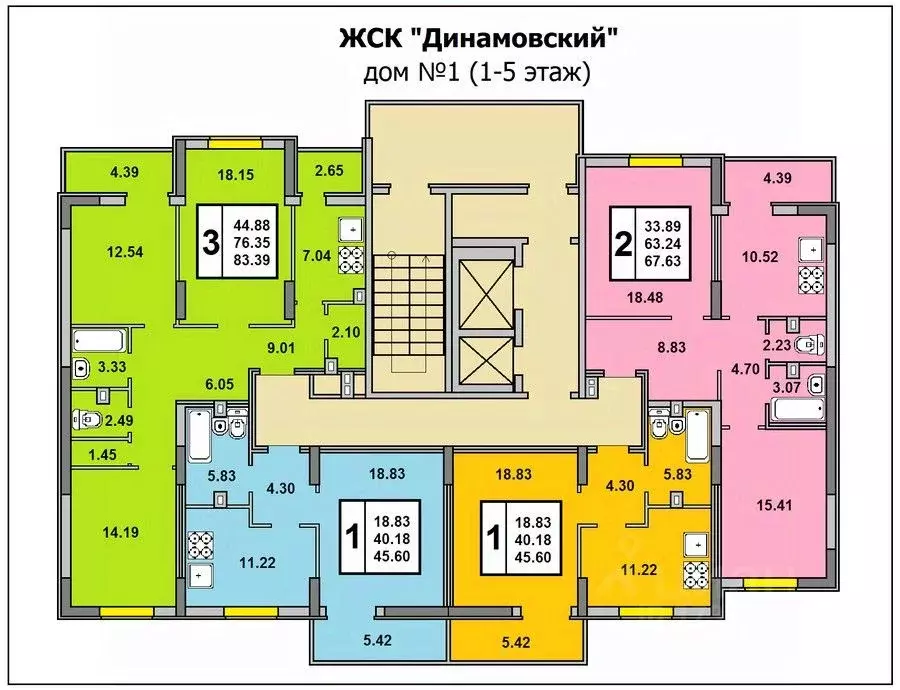 3-к кв. саратовская область, саратов миллеровская ул, 28 (83.39 м) - Фото 1