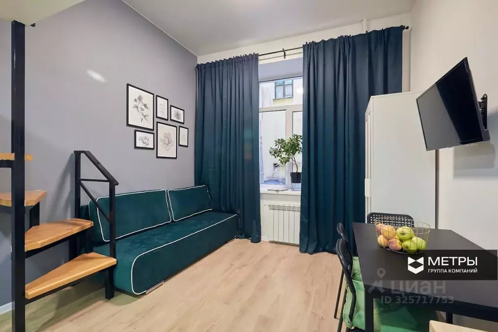 Студия Санкт-Петербург ул. Маяковского, 34/4 (20.0 м) - Фото 1