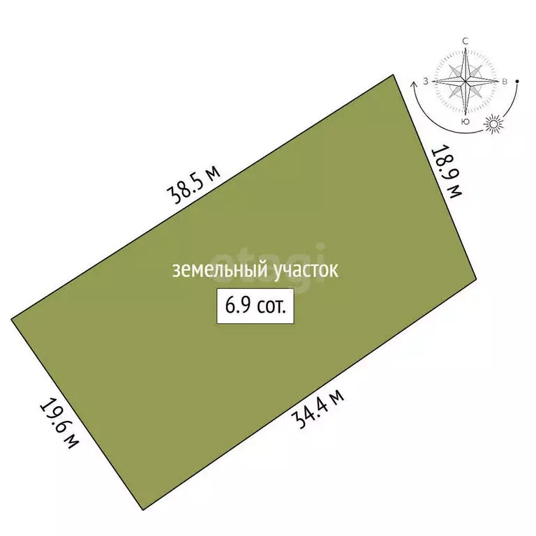 Участок в Выборгский район, Советское городское поселение (7 м) - Фото 1