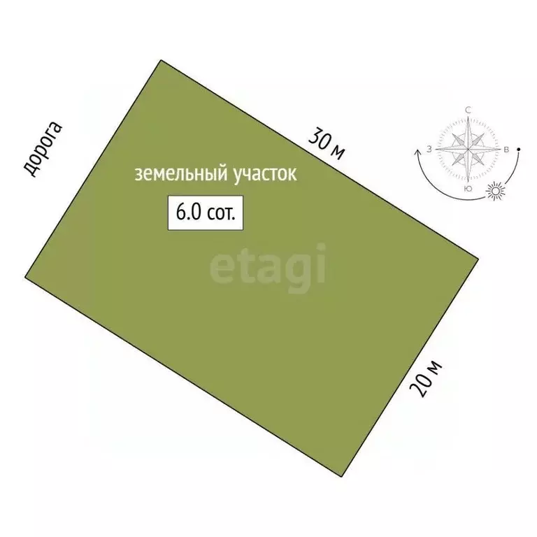 Участок в Ямало-Ненецкий АО, Новый Уренгой Простоквашино дачный ... - Фото 2