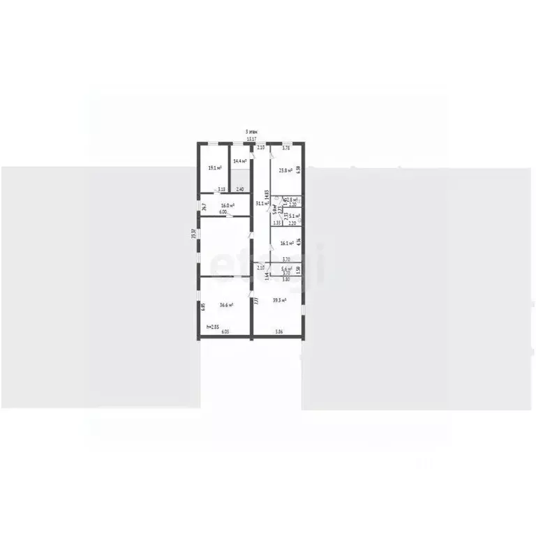 Торговая площадь в Ставропольский край, Новопавловск г. Кировский ... - Фото 1