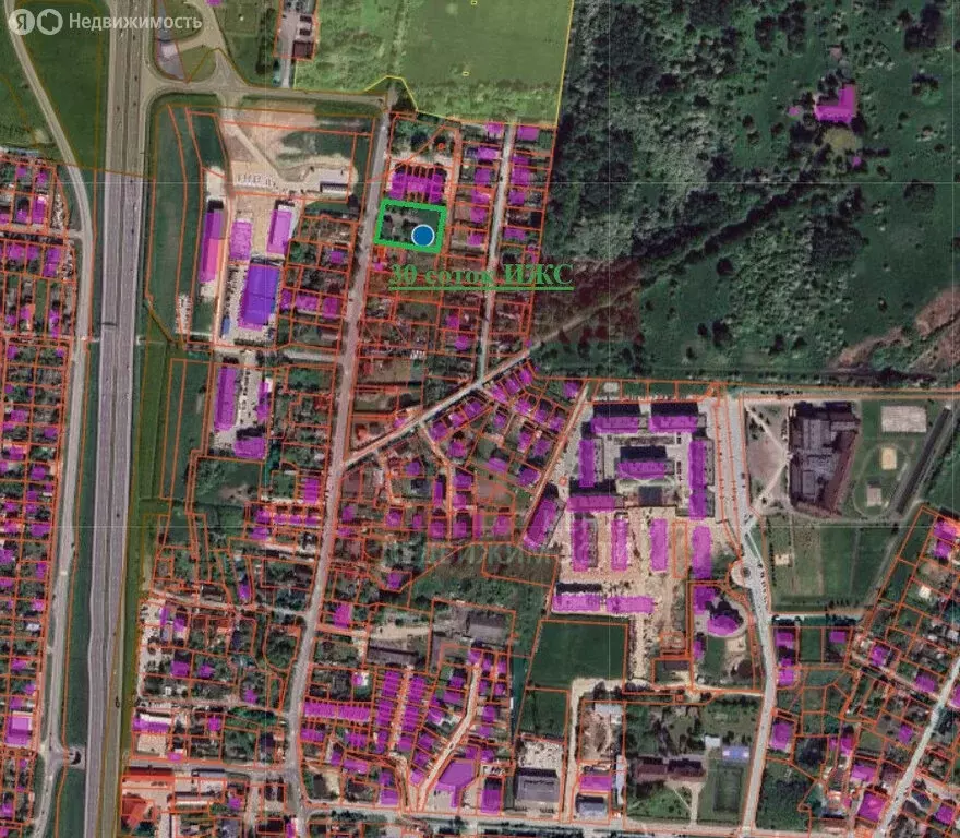 Участок в посёлок Большое Исаково, Калининградская улица, 46 (31 м) - Фото 2