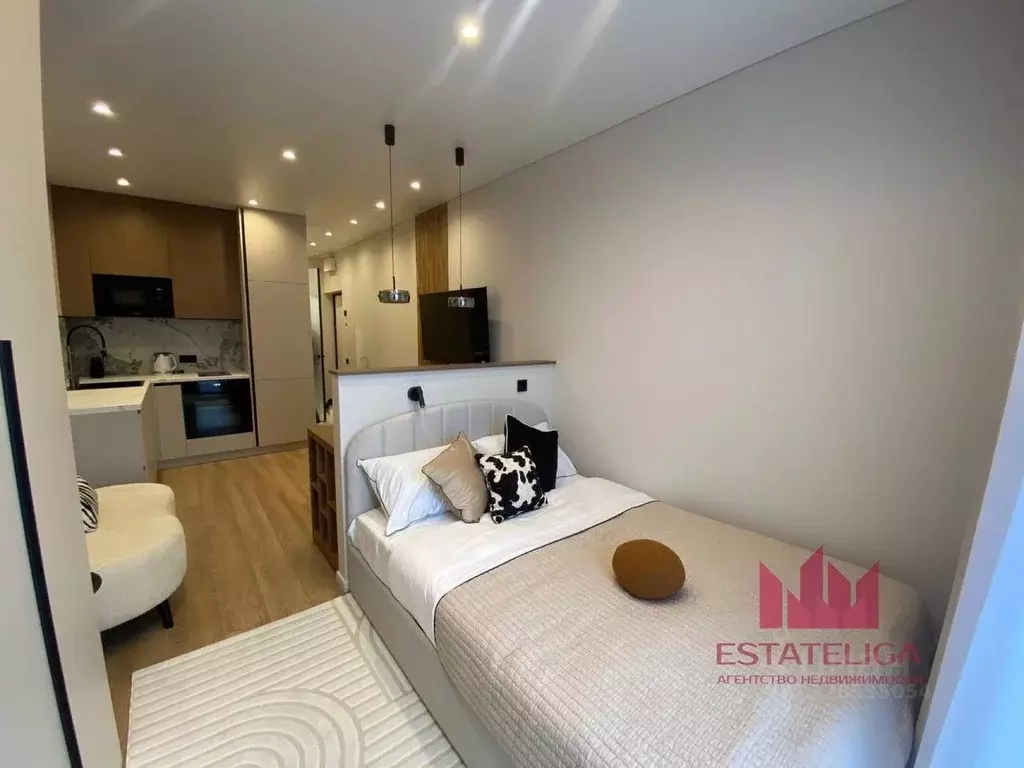 Студия Москва Новоостаповская ул., 20 (25.8 м) - Фото 2