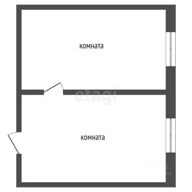 2-к кв. Саратовская область, Балашов ул. Ленина, 65 (24.7 м) - Фото 2