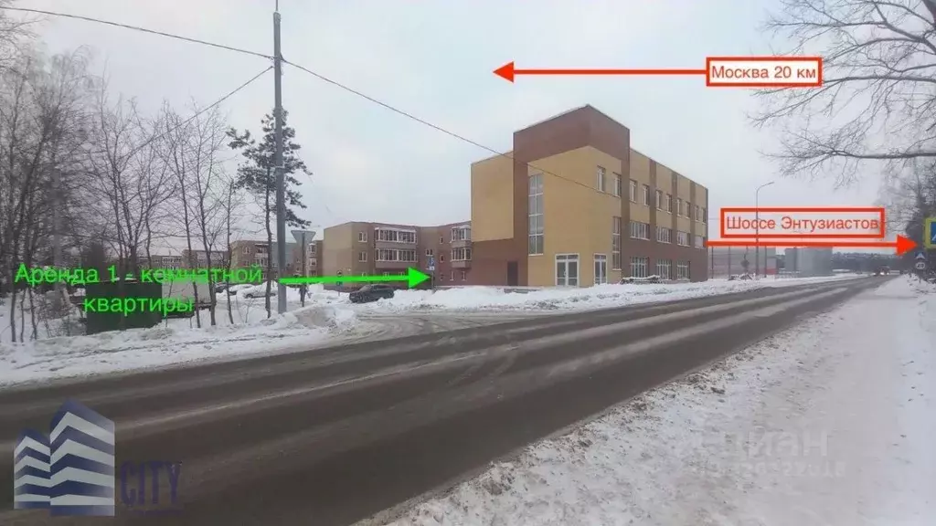 1-к кв. Московская область, Старая Купавна Богородский городской ... - Фото 1