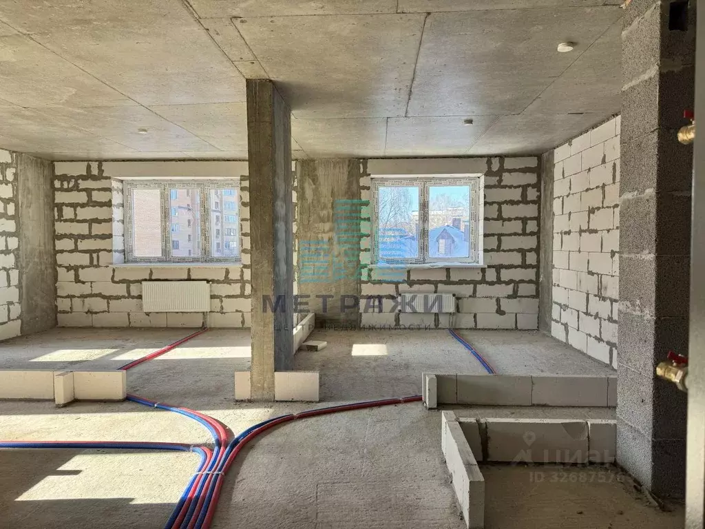 2-к кв. Калужская область, Калуга ул. Болдина, 12 (61.8 м) - Фото 2