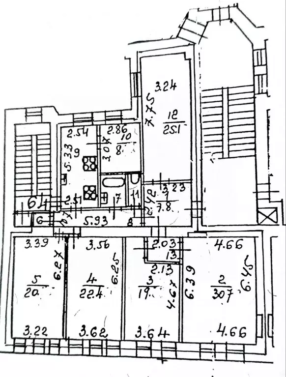 5-к кв. Санкт-Петербург Мытнинская ул., 5/2 (164.0 м) - Фото 2
