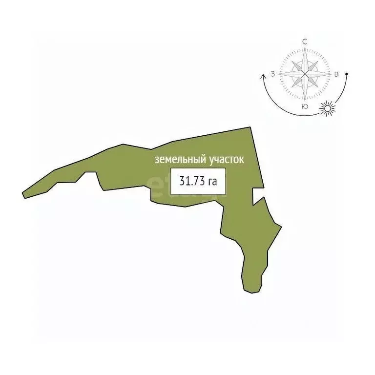 Участок в Красноярский край, Красноярск  (3173.0 сот.) - Фото 2