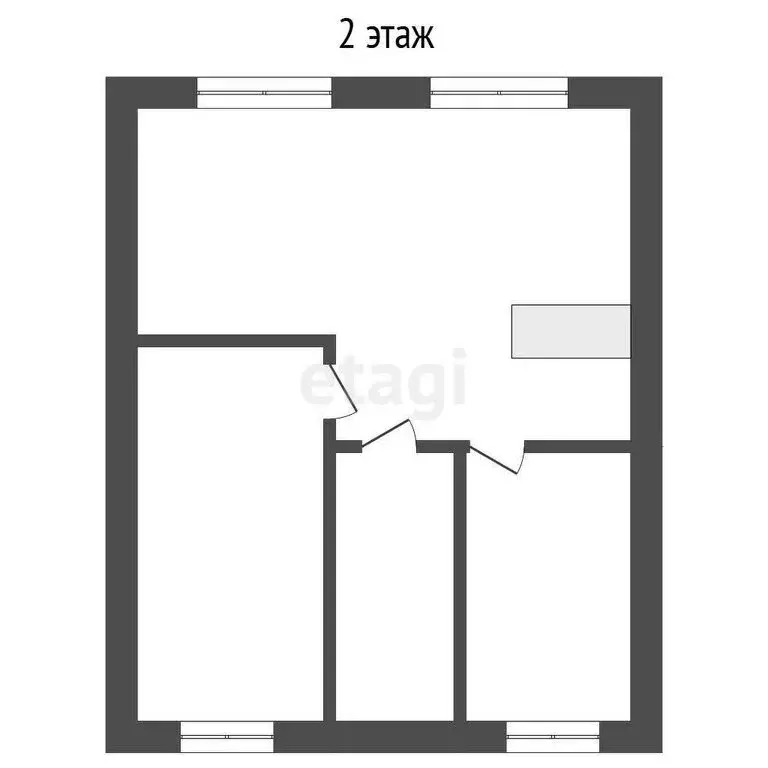 Дом в село Большая Шильна, Цветочная улица (200 м) - Фото 2