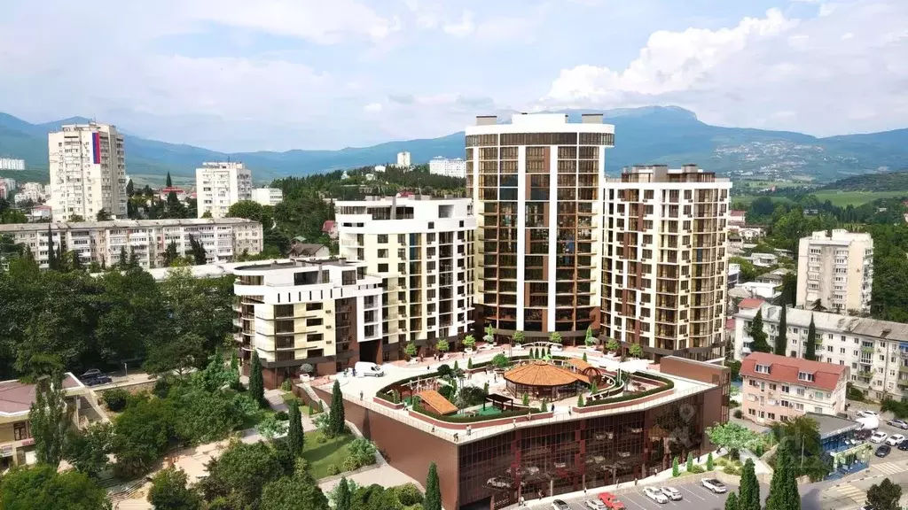 Студия Крым, Алушта ул. Ленина, 37 (46.0 м) - Фото 2