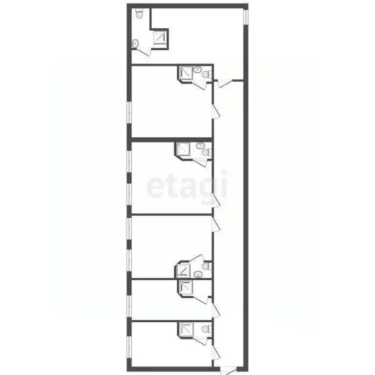 3-к кв. Санкт-Петербург Гатчинская ул., 1/56 (106.0 м) - Фото 1