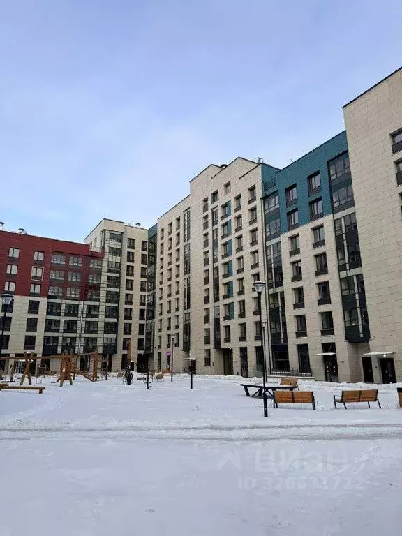 Студия Омская область, Омск Волгоградская ул., 49 (30.2 м) - Фото 1