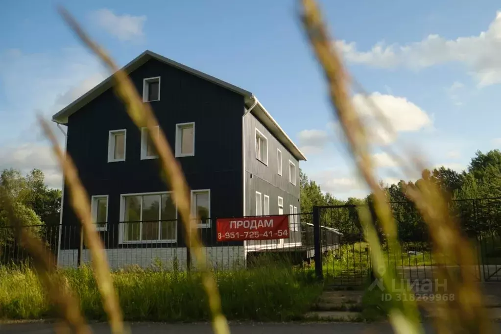 Дом в Новгородская область, Новгородский район, Бронницкое с/пос, д. ... - Фото 1