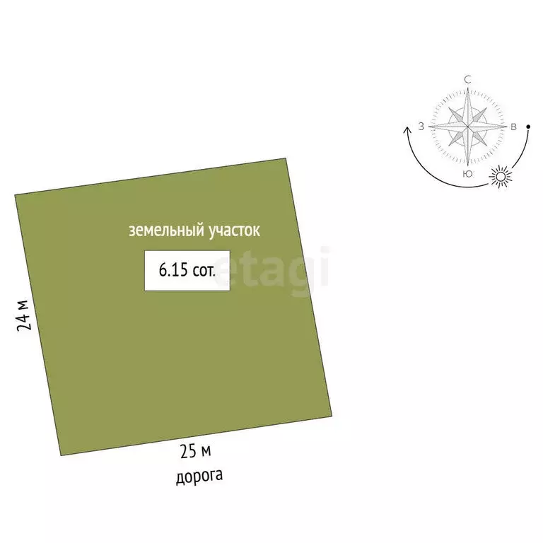 Участок в Мысовское сельское поселение, садоводческое потребительское ... - Фото 1