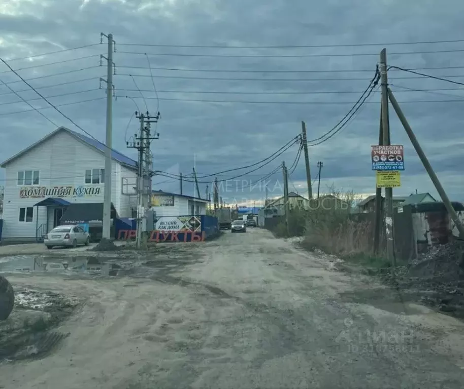 Участок в Тюменская область, Тюмень Малинка садовое товарищество, ул. ... - Фото 0
