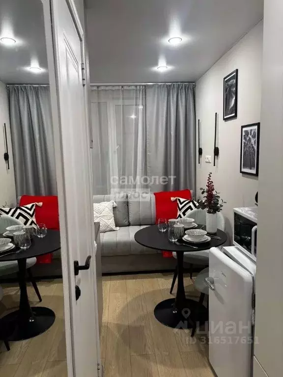Студия Москва Чертановская ул., 43К2 (15.0 м) - Фото 1