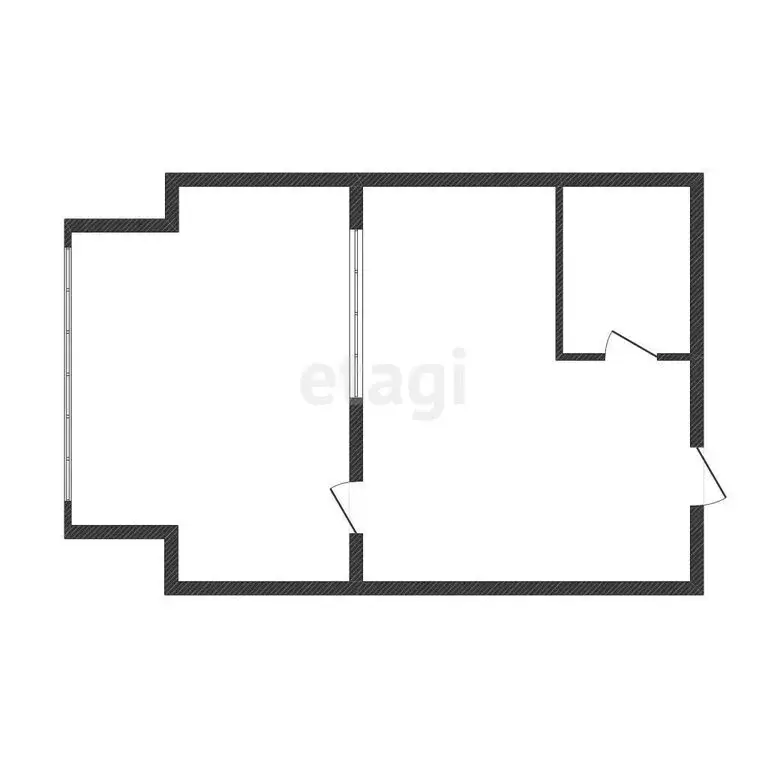 1-комнатная квартира: Иркутск, улица Багратиона, 46/1 (41.6 м) - Фото 1