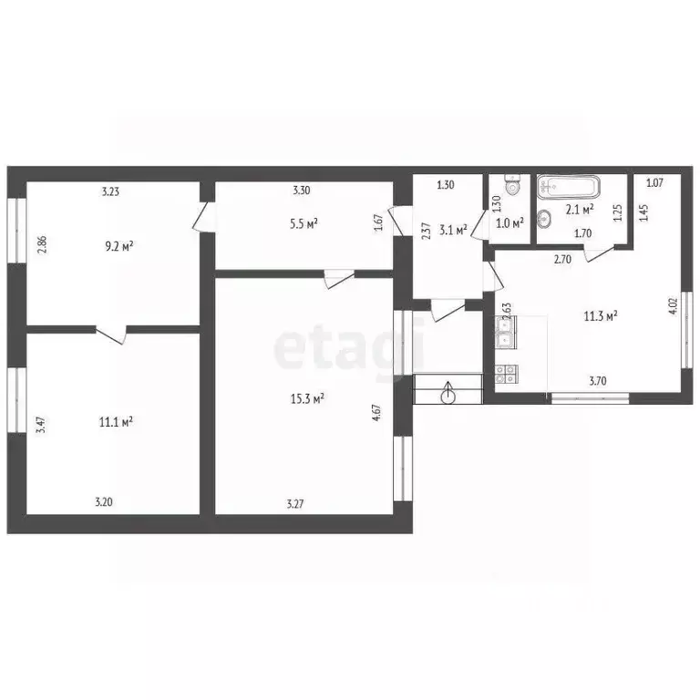 Дом в Севастополь ул. Ярославская, 42 (61 м) - Фото 2
