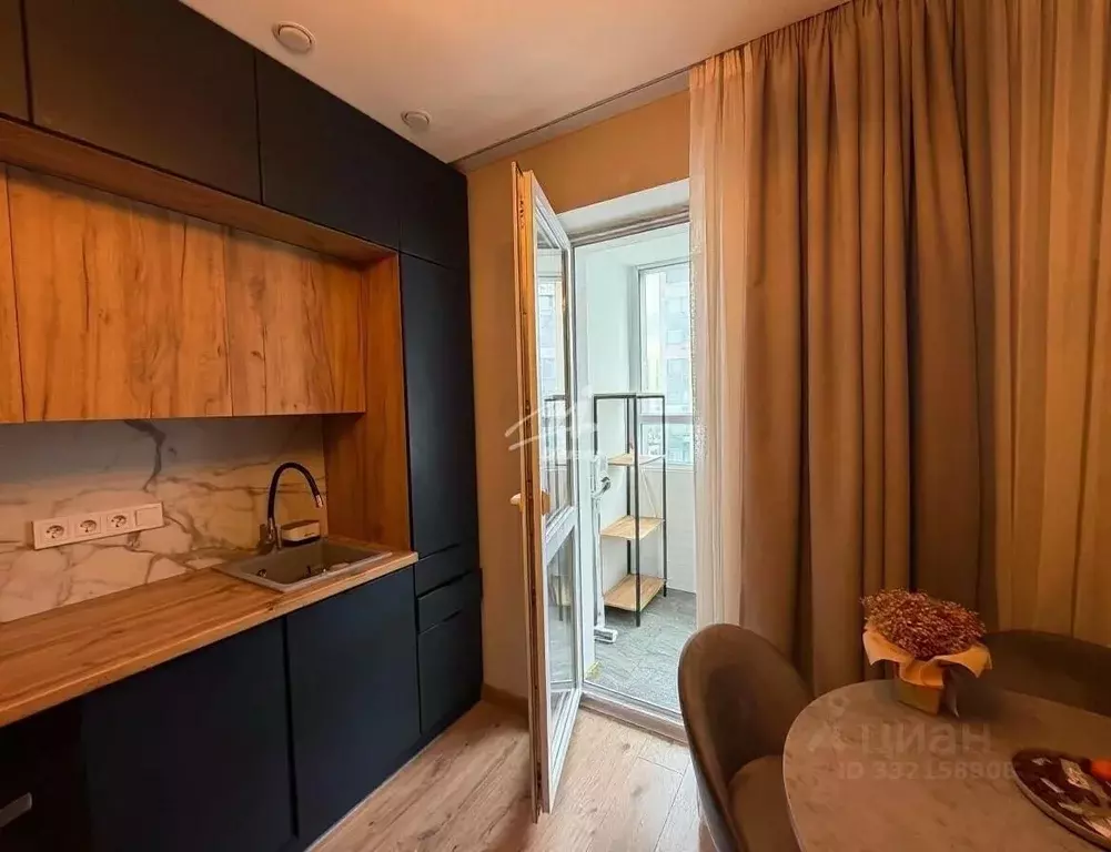 Студия Севастополь ул. Токарева, 18 (34.0 м) - Фото 2