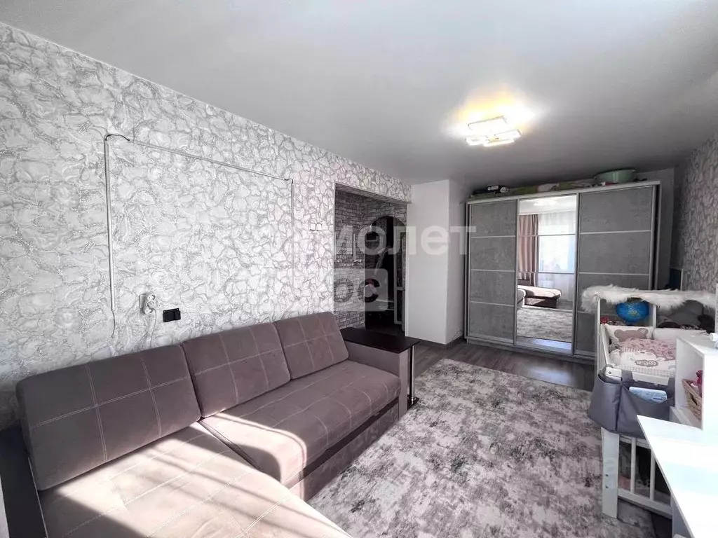 1-к кв. Омская область, Омск пос. Амурский, ул. Багратиона, 11 (30.8 ... - Фото 1