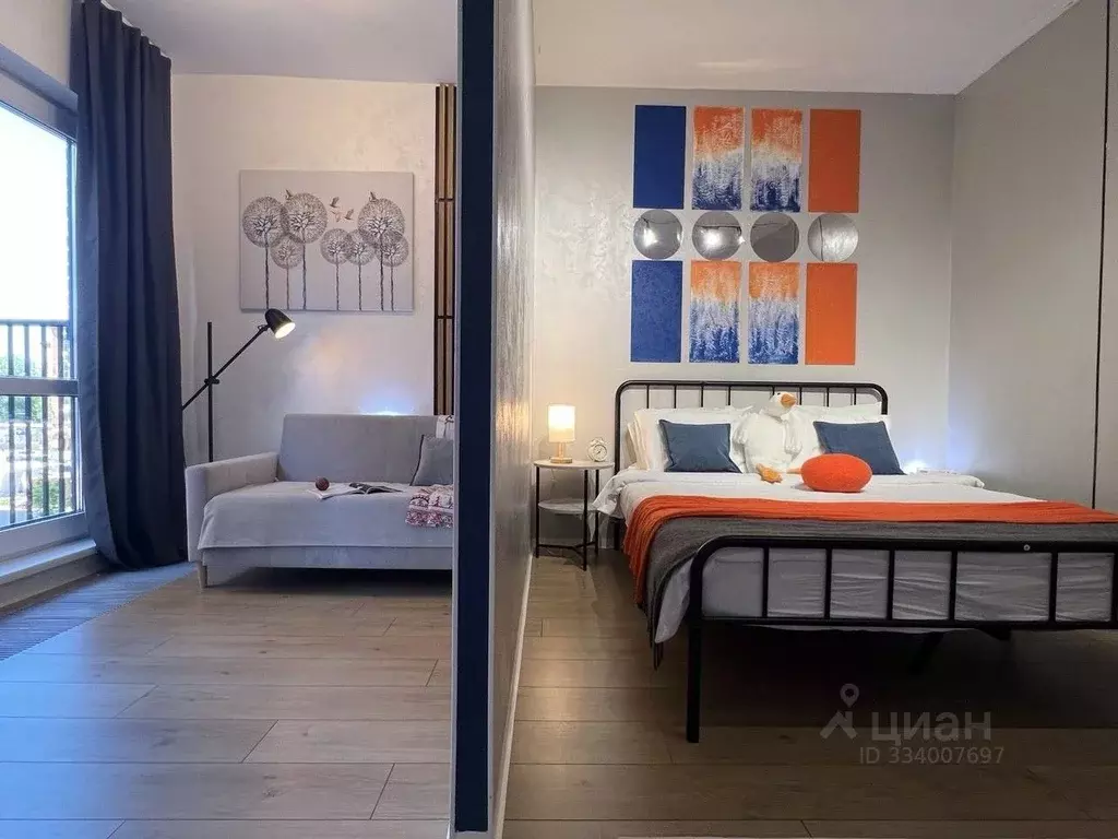 Студия Москва ул. Руставели, 16к1 (29.6 м) - Фото 2