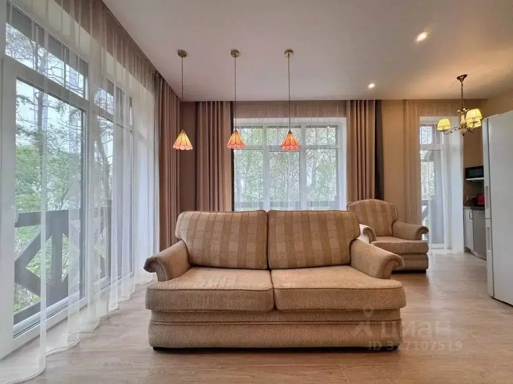 1-к кв. Калининградская область, Светлогорск Ольховая ул., 39 (44.0 м) - Фото 2