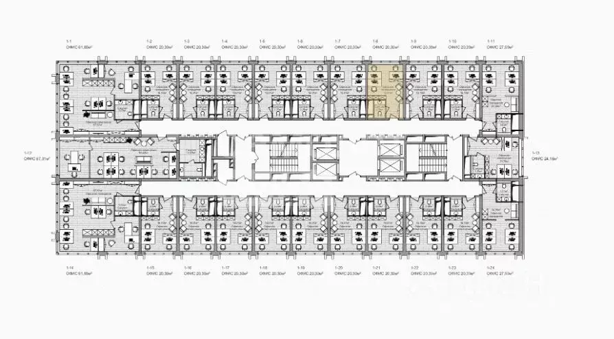 Офис в Московская область, Котельники Дюна жилой комплекс (20 м) - Фото 2