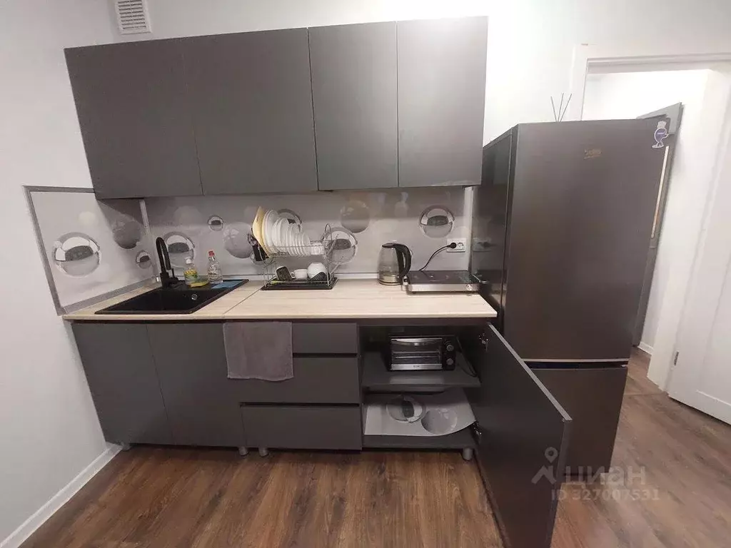 Студия Санкт-Петербург ул. Пахомовская, 26 (17.3 м) - Фото 2