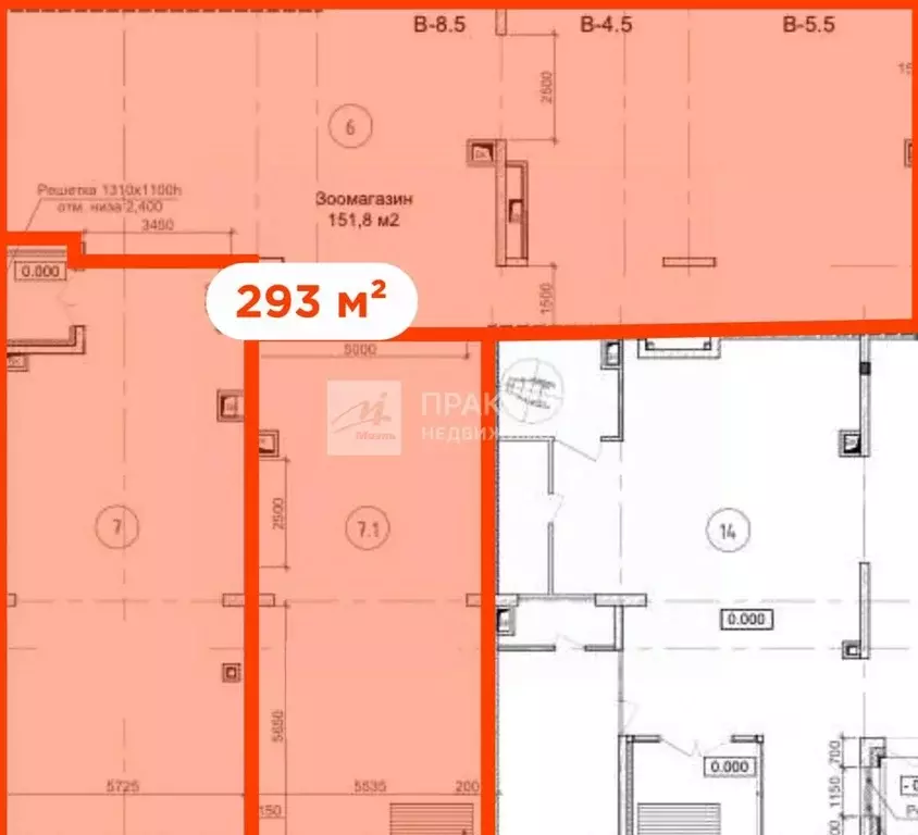 Торговая площадь в Москва Березовая аллея, 19к6 (293 м) - Фото 1