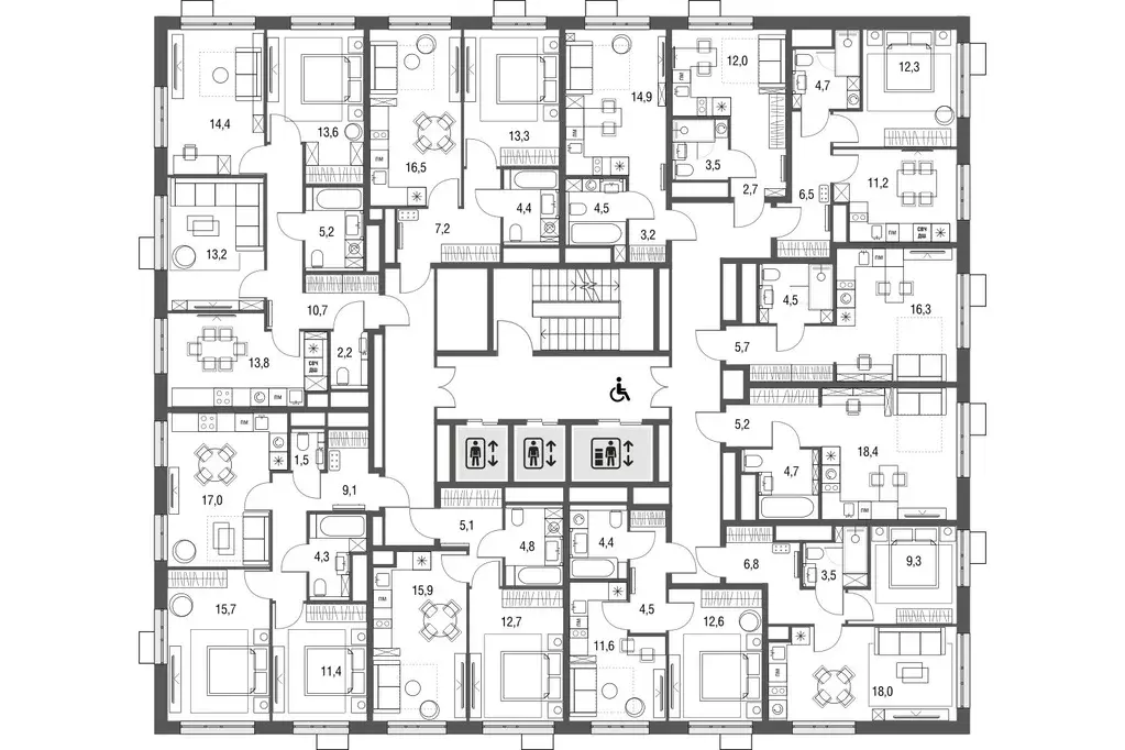 1-к кв. Москва Тагильская ул., 4к1 (34.6 м) - Фото 1