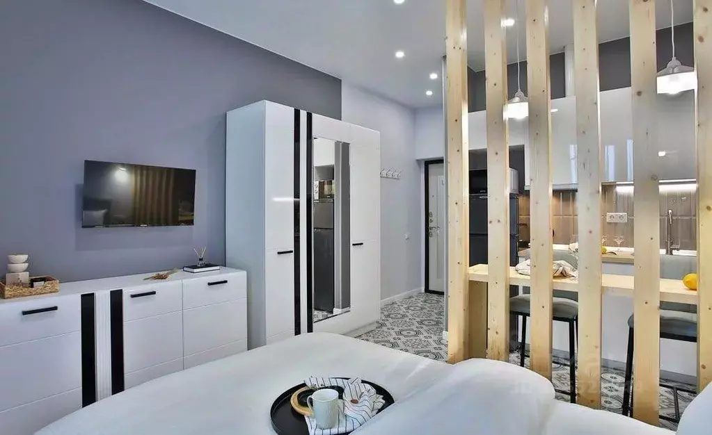 1-к кв. Санкт-Петербург ул. Типанова, 23с1 (23.0 м) - Фото 0