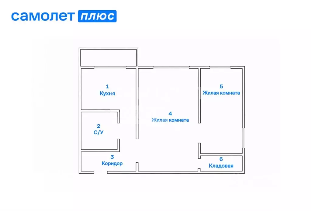 2-к кв. Пермский край, Пермь ул. Богдана Хмельницкого, 1 (40.1 м) - Фото 2