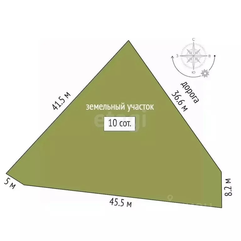 Участок в Тюменская область, Нижнетавдинский муниципальный округ, д. ... - Фото 2