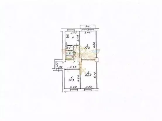 3-к кв. Москва Ухтомская ул., 6 (82.4 м) - Фото 2