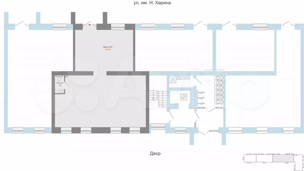 Продам помещение свободного назначения, 122 м - Фото 1