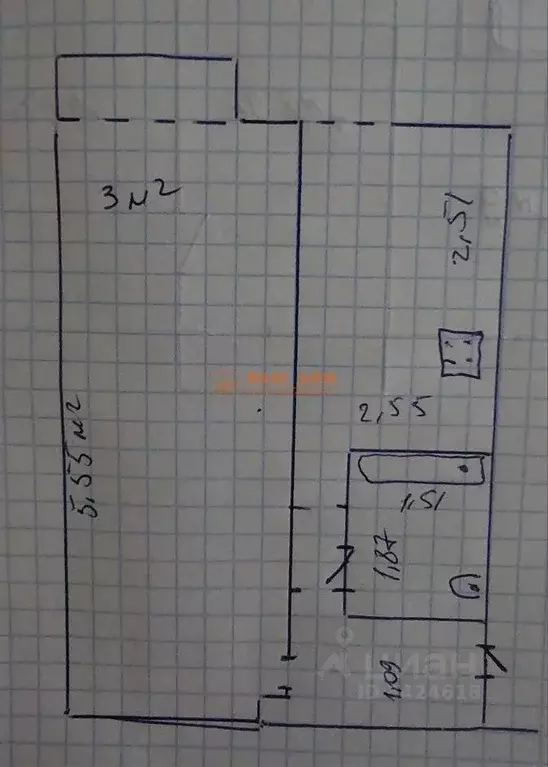 1-к кв. Тульская область, Тула ул. Вересаева, 4 (30.8 м) - Фото 2