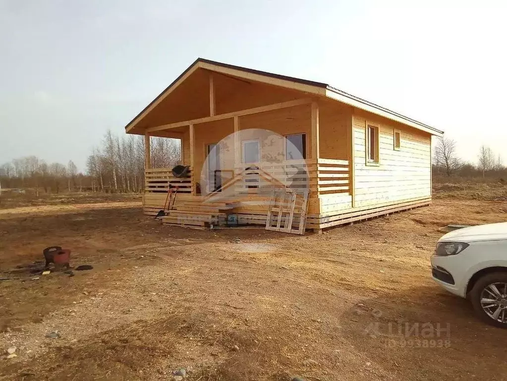 Дом в Новгородская область, Новгородский район, Ракомское с/пос, д. ... - Фото 0