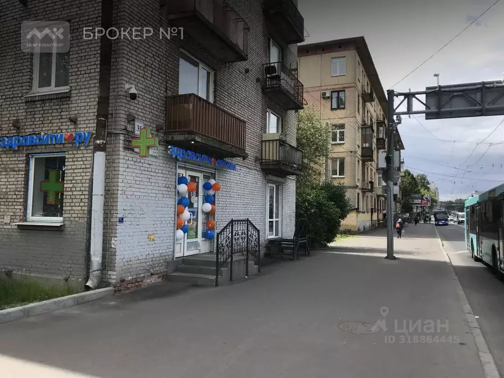 Помещение свободного назначения в Санкт-Петербург Кантемировская ул., ... - Фото 1