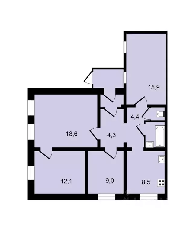 Дом в Владимирская область, Владимир Офицерская ул., 46 (78 м) - Фото 1