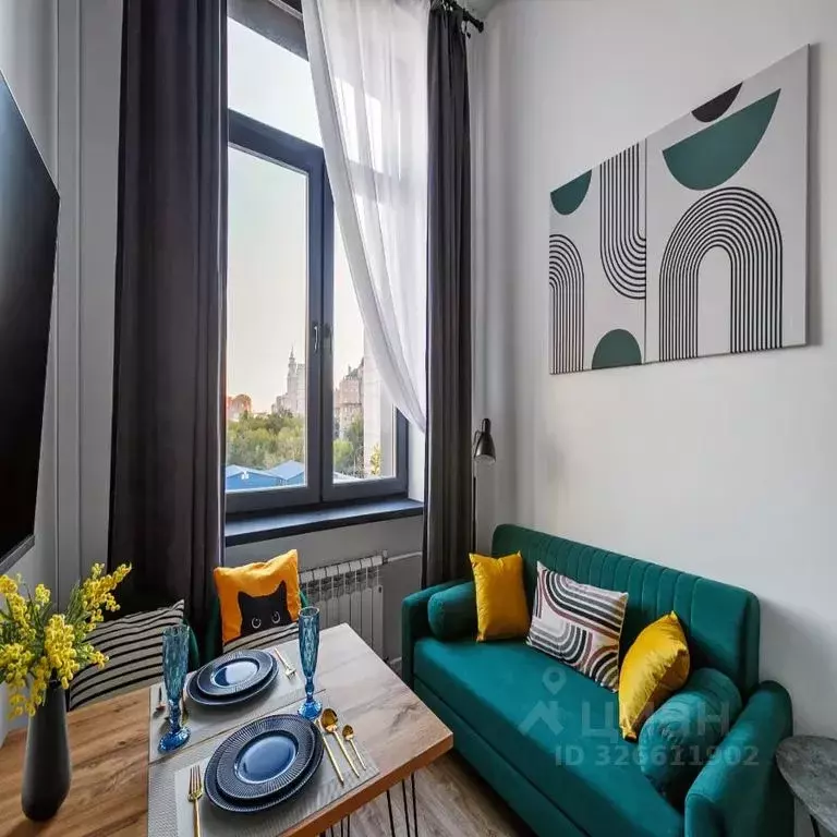 Студия Москва 2-й Амбулаторный проезд, 8С1 (21.0 м) - Фото 1