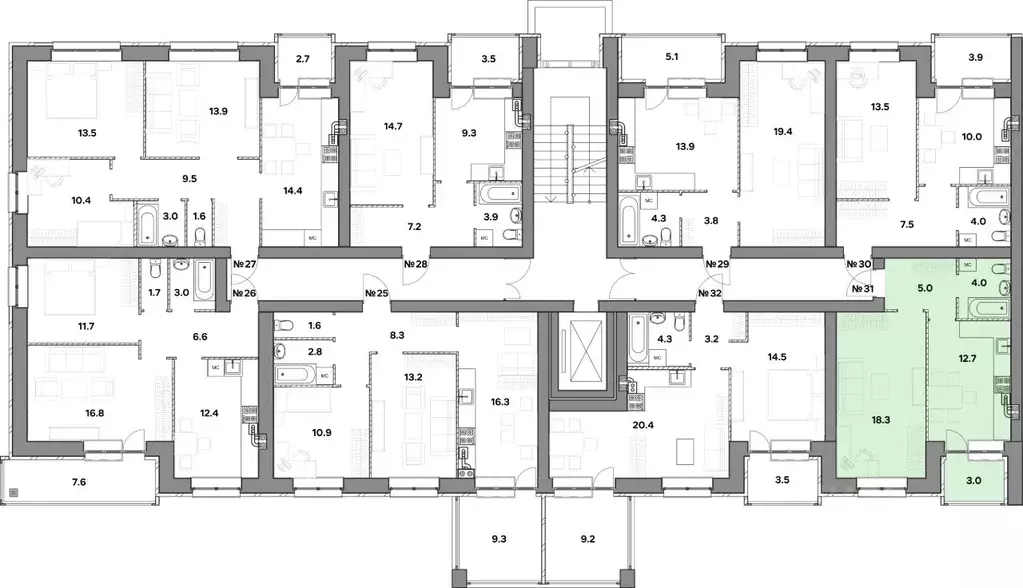 1-к кв. Ярославская область, Ярославль ул. Шевелюха, 124А (43.0 м) - Фото 2