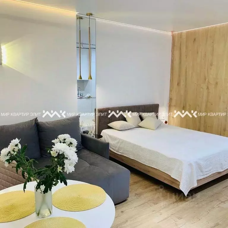 Студия Санкт-Петербург Уральская ул., 21 (33.0 м) - Фото 1