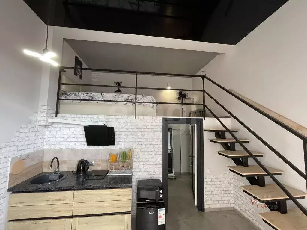 Студия Краснодарский край, Геленджик ул. Ленина, 23 (18.3 м) - Фото 1