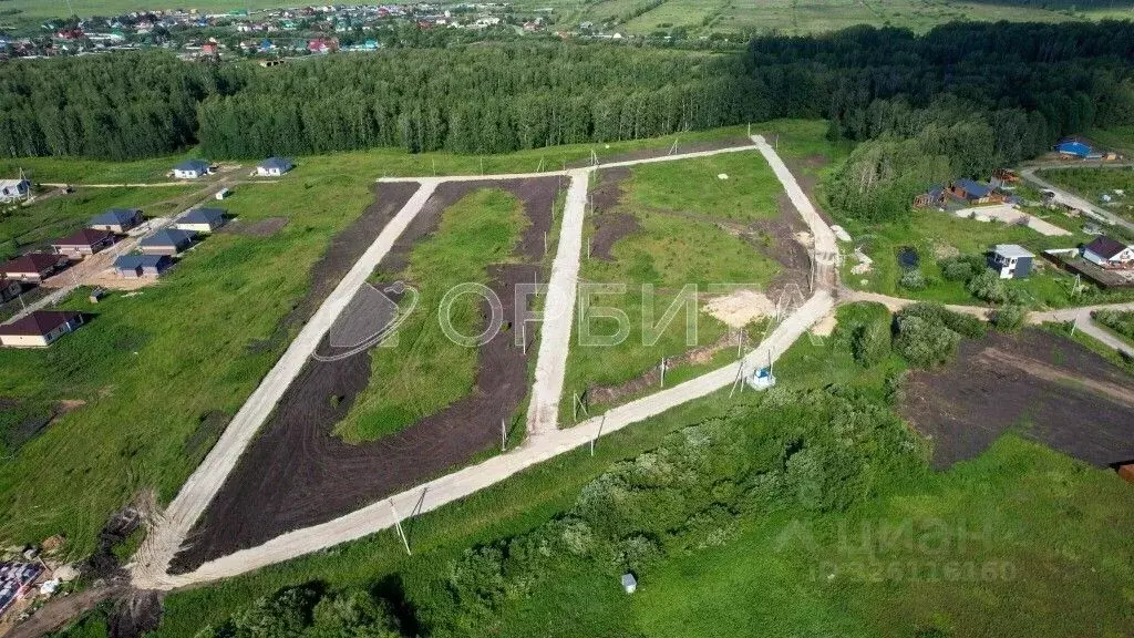 Участок в Тюменская область, Тюменский муниципальный округ, д. Елань ... - Фото 2