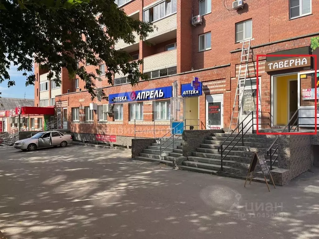 Торговая площадь в Челябинская область, Миасс ул. Романенко, 8 (33 м) - Фото 1
