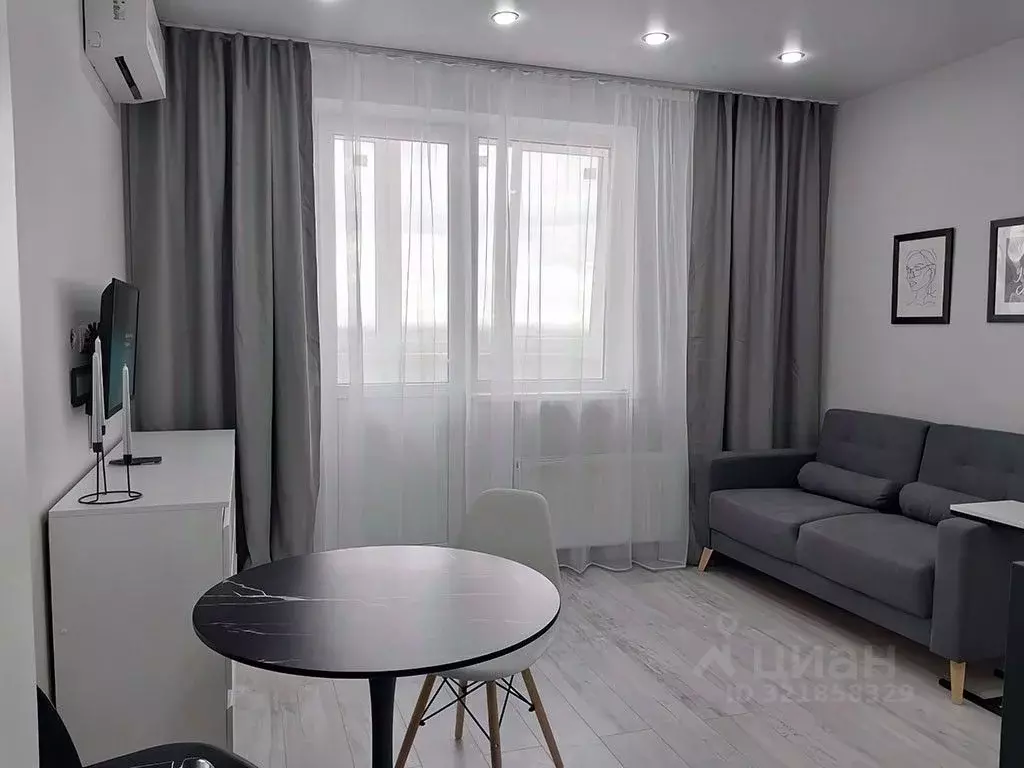 Студия Краснодарский край, Краснодар ул. Красных Партизан, 1/3к6 (25.5 ... - Фото 1