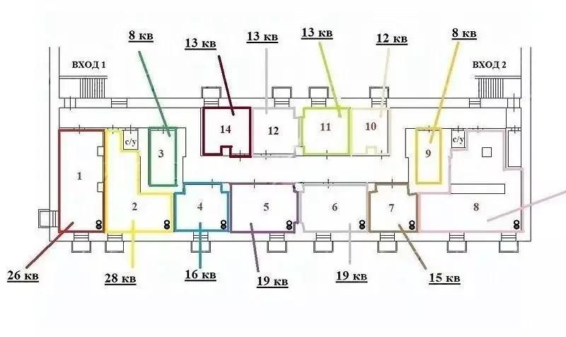 Офис в Москва Студенческая ул., 22К1 (42 м) - Фото 1