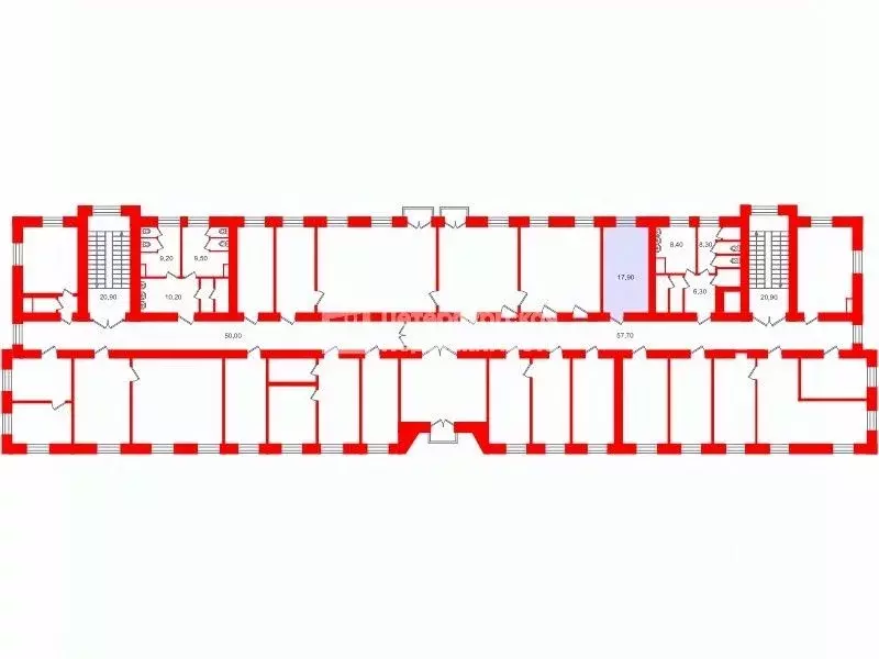Офис в Санкт-Петербург Кузнецовская ул., 21 (18 м) - Фото 2
